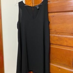 Black casual dress